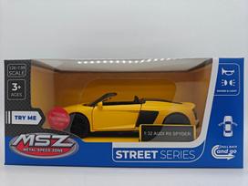 Automobilis Msz Audi R8 Spdyer, geltonas