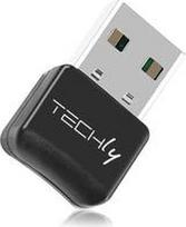 Techly USB Dongle Adapter Bluetooth 5.0 Class 2+ EDR - Adapter - Audio/Multimedia