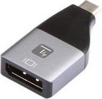 Techly Adapter DisplayPort F 1.2 auf USB-C M - Adapter - Digital/Daten