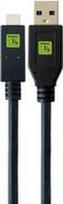 Techly USB3.1 Gen.2 Kabel Stecker Typ-A - USB Typ-C Schwarz 0.5 m - Kabel - Digital/Daten