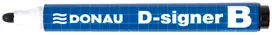 Žymeklis baltai lentai 750 juodas