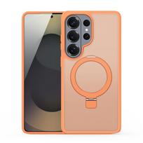 Dėklas Dux Ducis Yind Magnetic Stand Samsung S948 S26 Ultra oranžinis