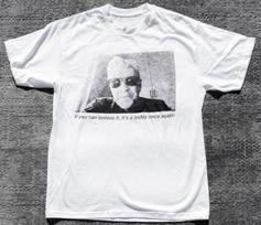 Jei gali tuo patikėti David Lynch marškinėliai Balti Unisex S-2345XL 1H0621 Unisex marškinėliai M