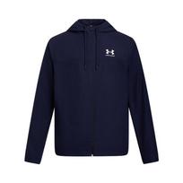 Under Armour Rival SS25 Madingas Patogus Universalus Džemperis su Gobtuvu Vyriški švarkai Tamsiai Mėlynas 1390149-410 L