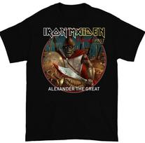 Iron Maiden Aleksandras Didysis Juodi Marškinėliai Unisex Roko Grupės Marškinėliai Unisex Marškinėliai S