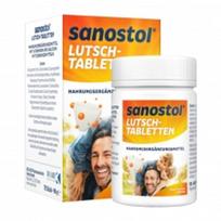 Sanostol Multivitaminų Kalcio Saldainiai 75 vnt.