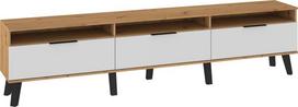 Sven SVN-12 TV stalas 3D – funkcionalus stilius ąžuolas Artisan/baltas