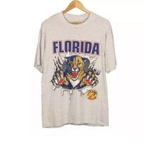 Florida Panthers Senovinio Logotipo Komandos Ledo Ritulio Marškinėliai Dovana Gerbėjams, Unisex Marškinėliai Unisex T-Shirt S