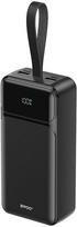 Atsarginis maitinimo šaltinis ("Power Bank") Powerbank BWOO 65W power bank 30000 mAh 2 x USB-A, 1 x Type C z wyświetlaczem LCD czarny