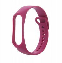 Pasek silikonowy do Xiaomi Mi Band 8 malinowy