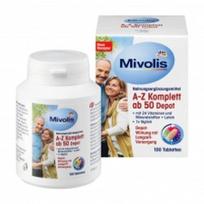 Mibolis A-Z Depot Multivitaminai 100 tablečių (50 metų ir vyresniems)