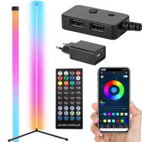 RGB LED Naktinė Lempa Kampinė 1,5m Miegamajam