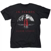In Flames Grupės Vtg Mėnulio Padermės Sunkios Medvilnės Unisex Juodi Marškinėliai CM147 Unisex Marškinėliai L gray