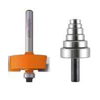 Cmt frezų rinkinys su guoliais medienai, 34,9mm