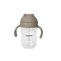 BabyTrold gertuvė su šiaudeliu 300 ml – smėlio spalvos
