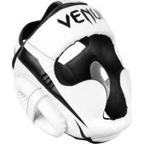 Bokso šalmas Venum Elite - White/Black