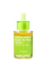 PURITO SEOUL - Azelaino rūgšties 10 kojiko arbatmedžio serumas, 30 ml - skaistinamasis ir koreguojamasis veido serumas