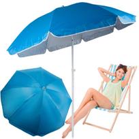 Didelis XXL balkono skėtis su UV filtrais 170 cm sulankstomas