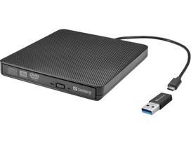 Sandberg 136-62 USB-C/A išorinis DVD įrenginys