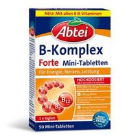 Aptai Vitaminų B Kompleksas Maisto papildas 50 tablečių