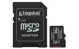 Kingston Technology 128GB microSDXC Industrial C10 A1 pSLC Card + SD Adapter