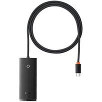 Baseus WKQX030401 interface hub, USB Type-C, 5000Mbit/s, Black
