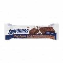 DM Sportsness Baltymų batonėlis 50% Traškus Šokoladinis Braunis 45g