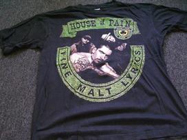 House Of Pain Marškinėliai, House Of Pain Grupės Juodi Medvilniniai Marškinėliai Unisex S-5XL Unisex Marškinėliai XL