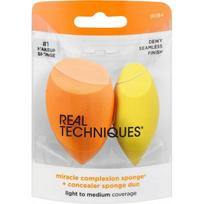 Real Techniques Miracle Complexion Sponge + Concealer Sponge Duo W 1