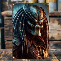 Vintažinis plakatas „Predator“  Humoristinis sienų dekoras namų barui, kavinei  Lauko dekoras  Tobula dovana draugams, filmų mėgėjams 20x30cm（7.8x11.8inch）