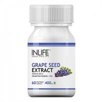 Vynuogių sėklų ekstraktas (60 lašų, ​​400 mg), Vynuogių sėklų ekstraktas, INLIFE