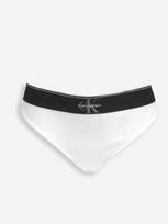CALVIN KLEIN UNDERWEAR Moteriškos kelnaitės su juostele, THONG