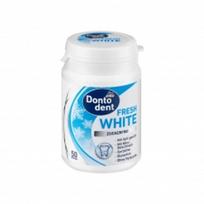 Dontodent Swiss Xylitol Fresh White kramtomoji guma, 50 vnt.