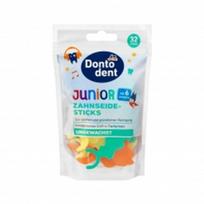 Dontodent Junior Dantų siūlo pagaliukai 32 vnt. pakuotė
