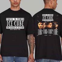 Ice Cube Truth To Power Keturios dešimtmečio nuotaikos Šiaurės Amerikos turas 2025 Unisex marškinėliai XXXXL