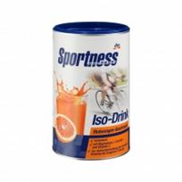 DM Sportsness ISO gėrimo milteliai, raudonųjų apelsinų skonio, 750 g