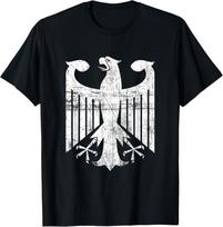 Vokietijos erelis Vokietijos herbas Deutschland simbolis Marškinėliai Unisex marškinėliai XXXXL