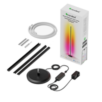 Nanoleaf Matter Smart Multicolor Floor Lamp, juodas - Išmanusis šviestuvas