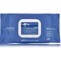Uriage Baby 1st Cleansing Water Wipes drėgnos servetėlės kūdikiams - 70 vnt.