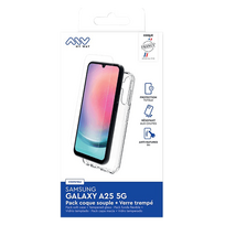 My Way Samsung Galaxy A25 5G dėklas + ekrano apsauginis stiklas