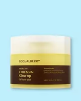 Eqqualberry Collagen Glow Up Gel Toner Pad - 140 ml / 60 vnt