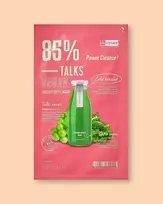 Missha Talks Vegan Squeeze Sheet Mask Power Cleanse - 27 g / 1 vnt