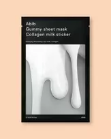 Abib Gummy Sheet Mask Collagen Milk Sticker - 27 ml / 1 vnt