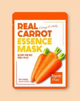 Farmstay Real Carrot Essence Mask - 23 ml / 1 vnt