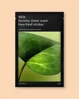 Abib Gummy Sheet Mask Heartleaf Sticker - 27 ml / 1 vnt