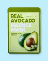 Farmstay Real Avocado Essence Mask - 23 ml / 1 vnt