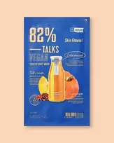 Missha Talks Vegan Squeeze Sheet Mask Skin Fitness - 27 g / 1 vnt