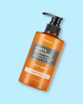 KUNDAL Honey & Macadamia Pure Body Wash Baby Powder - 500 ml