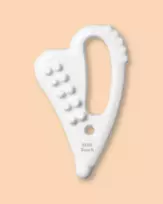 Milk Touch Slim Face Ceramic Gua Sha - 1 vnt White