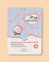 Esfolio Pure Skin Hyaluronic Acid With Peach Essence Mask Sheet - 25 ml / 1 vnt